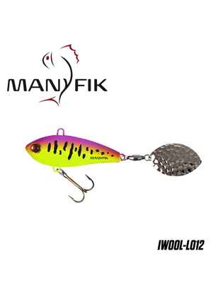 Spinnertail Manyfik IWO OL 23g 55mm : Culoare - L012