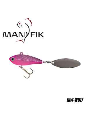 Spinnertail Manyfik IWO SW 14g 45mm : Culoare - 017