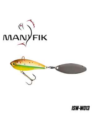 Spinnertail Manyfik IWO SW 23g 55mm : Culoare - 013