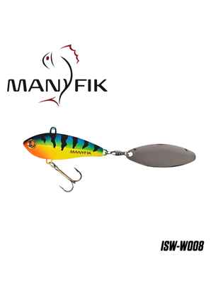 Spinnertail Manyfik IWO SW 8g 35mm : Culoare - 008