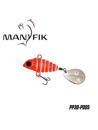 Spinnertail Manyfik PePe 3D 12g 27mm : Culoare - 005