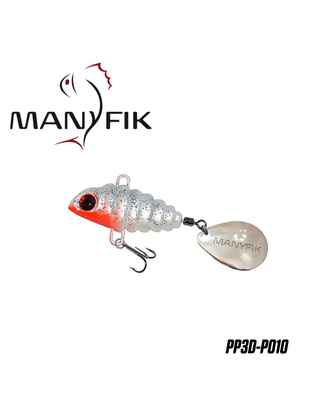 Spinnertail Manyfik PePe 3D 5g 19mm : Culoare - 010