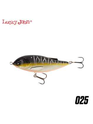 Vobler Stiuca, Arrow Jerk, 15cm/87g, Floating, Lucky John : Culoare - 025