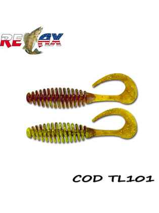 TURBO TWISTER 11cm LAMINAT - blister *(4) : Culoare - TL101