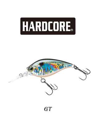 VOBLER HARDCORE CRANK MR 60F 14GR : Culoare - GT - Green Silver