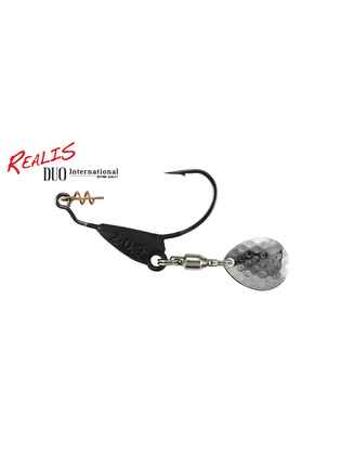 DUO REALIS SPIN HOOK 5gr #3/0 Mat Black
