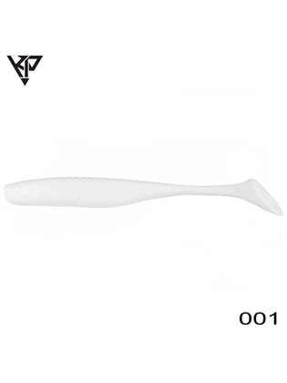 KP Baits Lazy Shad 10CM (4 inch), culoare 001 (5buc/plic)