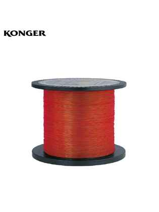 Konger Fir Monofilament pentru crap Team Carp Red (rosu aprins), 0.35mm, 13.5kg, 600m