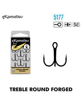 Kamatsu Ancora Tripla Round Forged K-334, marime 4 (7buc/cutie)