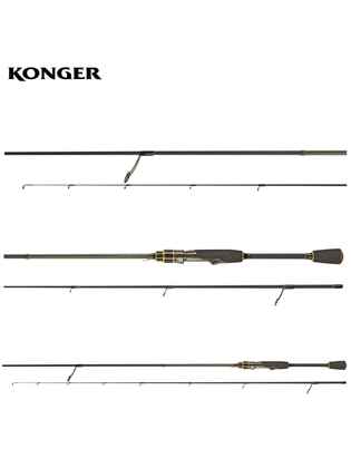 Lanseta Spinning Konger Vistar Spin H, 2.40m, 8-35gr (din 2 bucati)