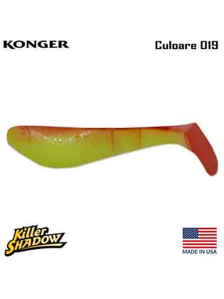 Konger Killer Shadow 5.5CM, culoare 019 (5buc/plic)