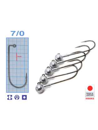 M.Hooks Jig Bila, marime 7/0, 9gr (5buc/plic)
