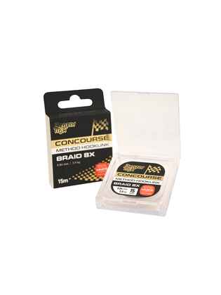 Benzar Concourse Braided Hooklink, 15 m, 0,12 mm