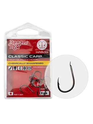 Carlige Benzar Classic Carp, No. 12, 10 buc/cut