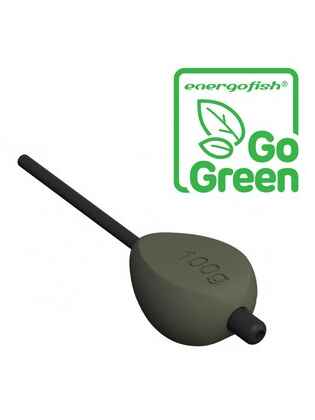 CARP EXPERT FLAT INLINE PLUMB 40G COLOR GO GREEN