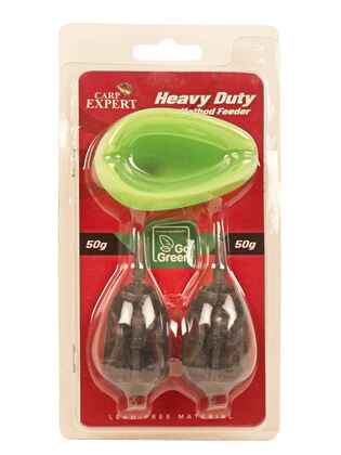 CARP EXPERT HEAVY DUTY METHOD FEEDER 50G+50G CU COMPACTOR GO