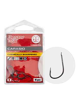 Carlige Benzar Carasio, No. 6, 10 buc/cut