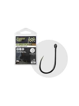 Carlige Benzar Concourse Method Carp Fine Barbless, No. 18,