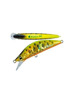 VOBLER MAJOR CRAFT FINETAIL EDEN 60H 6cm 7gr #013 Gold Chart Yamame