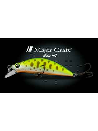 VOBLER MAJOR CRAFT FINETAIL EDEN 45SS 4.5cm 3.0gr #016 CM Monochrome Yamame