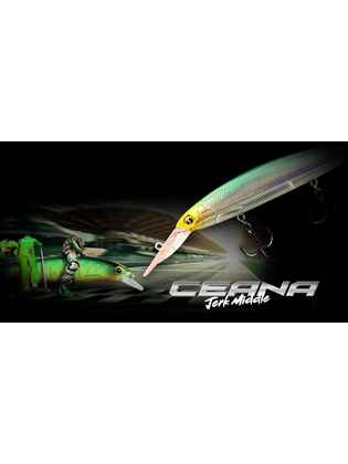VOBLER MAJOR CRAFT CEANA JERKBAIT 110SPM MIDDLE 11cm 17gr #006 Ayu