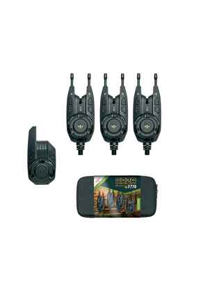 SET AVERTIZORI CARP ZOOM NAZA F770 3+1