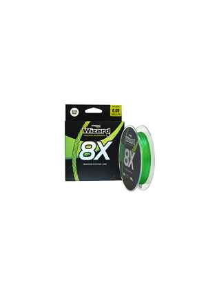 FIR TEXTL WIZARD 8X LIME GREEN 0,12 MM 7,43KG 135M