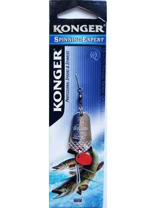Lingura Oscilanta Konger Gnom No.0 7gr Silver