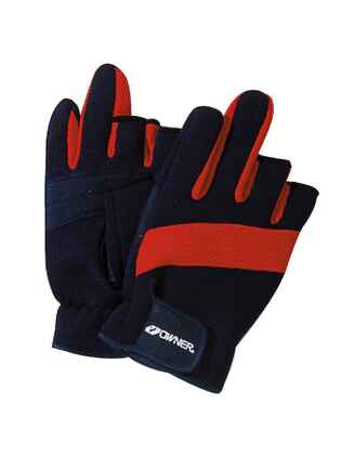 Manusi Owner L Meshy Glove 3 Finger Cut