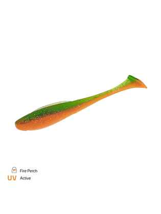 Shad Zeck BA Sexy Swimmer 10cm Fire Perch 7buc