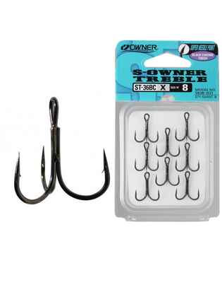 Ancora Owner ST-36BC Black Chrome (Buc/pac c: 8, Marime carlig(No): 16)