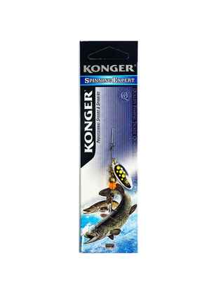 Lingura Rotativa Konger Chimera No.0 2.5gr S43 Black Yellow