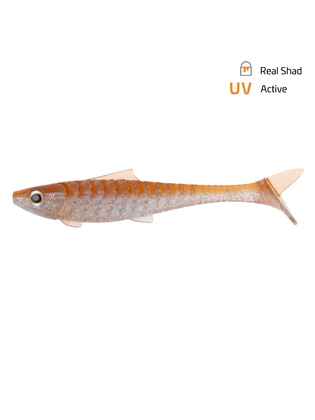 Shad Zeck Baby Rippler 10cm 7gr Real Shad 4buc/pac (Lungime naluca(cm): 10cm, Greutate naluca(gr): 7gr)