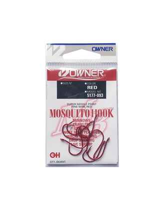 Carlig Owner 5177 No.6 Mosquito Red Hook