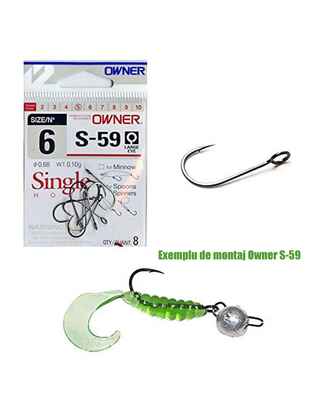 Carlig Owner S-59 No.6 Spoon Spinner