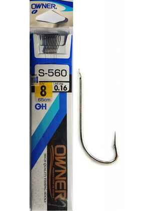 Carlige Legate Owner S-560 No.8 65cm 0,16mm