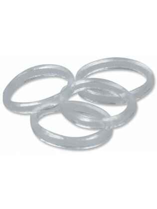 Elastic Pelete DAM MAD Power Bait Bands Clear Transparent