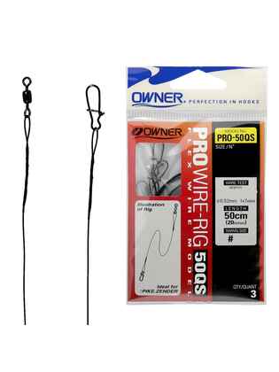 Struna Titan Owner No.3 13.6kg 50cm Pro Wire Rig 50QS 3buc/pac