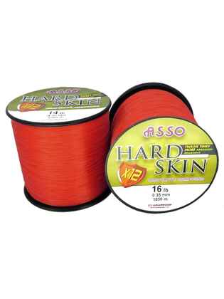 Fir Asso Hard Skin Solid 0.22mm 7lb 2400m Red