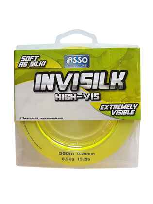 Fir Asso Invisilk 0.16mm 4.10kg 150m Yellow