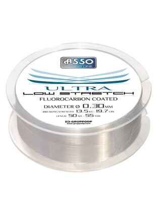 Fir Asso Ultra Low Stretch 0.26mm 10.20kg 150m Smoke