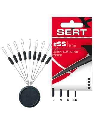 Stoper Sert Float Stick Noirs S 9buc/pac
