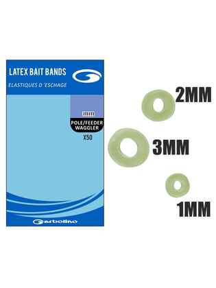 Elastic Pelete Garbolino L Latex Bait Bands
