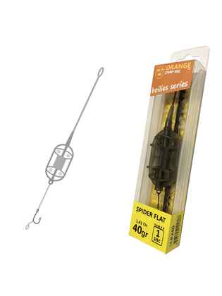 Montura Crap Orange 40gr Method Spider Flat 1 carlig No.4