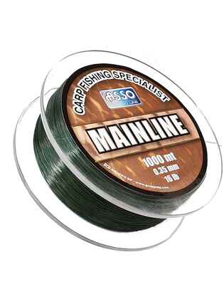 Fir Asso Mainline 0.30mm 5.44kg 1000m Green