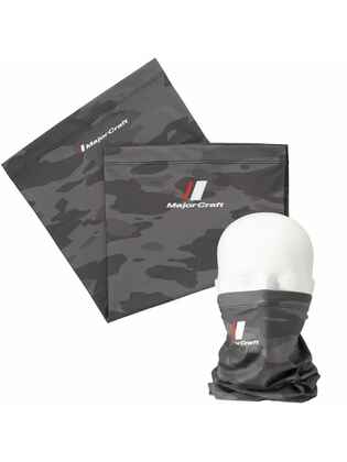 BANDANA MAJOR CRAFT UV-CUT FACE GUARD Dark Grey Camo