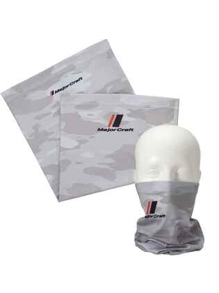 BANDANA MAJOR CRAFT UV-CUT FACE GUARD Light Gray Camo