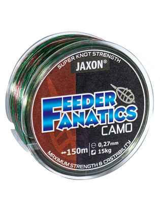 FIR JAXON FEEDER FANATICS CAMO 150m 0.22mm 11kg