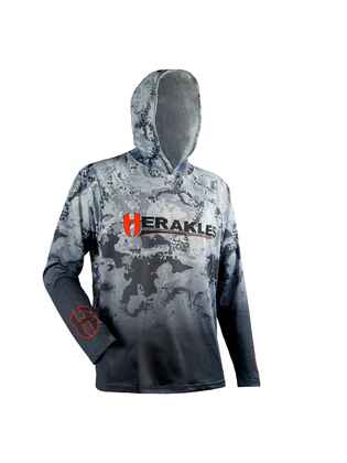 BLUZA HERAKLES SOLAR FLEECE UV HOODIE M