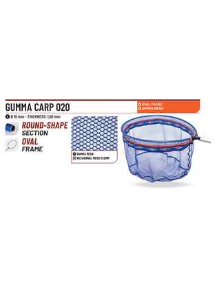 CAP MINCIOG COLMIC GUMMA CARP 056 50x43CM